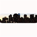 New York City Skyline Building Large Bar Mats 32 x8.5  Bar Mat