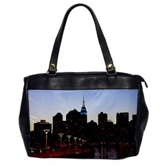 New York City Skyline Building Office Handbags by Simbadda