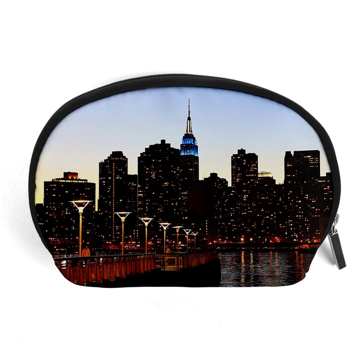 New York City Skyline Building Accessory Pouches (Large) 