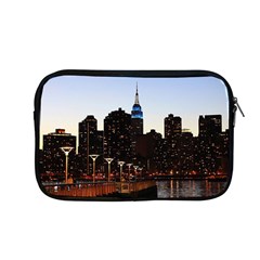 New York City Skyline Building Apple Macbook Pro 13  Zipper Case by Simbadda