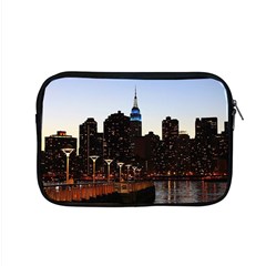 New York City Skyline Building Apple Macbook Pro 15  Zipper Case by Simbadda