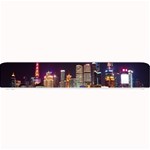 Building Skyline City Cityscape Small Bar Mats 24 x4  Bar Mat