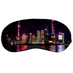 Building Skyline City Cityscape Sleeping Masks Front