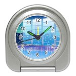 Skyscrapers City Skyscraper Zirkel Travel Alarm Clocks Front