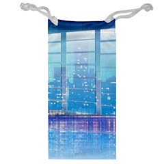 Skyscrapers City Skyscraper Zirkel Jewelry Bag by Simbadda