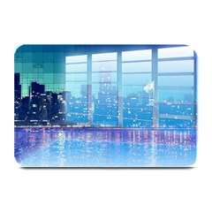 Skyscrapers City Skyscraper Zirkel Plate Mats by Simbadda