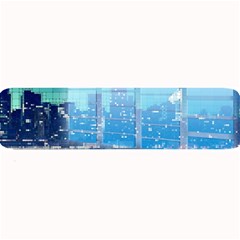 Skyscrapers City Skyscraper Zirkel Large Bar Mats by Simbadda