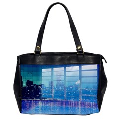 Skyscrapers City Skyscraper Zirkel Office Handbags by Simbadda