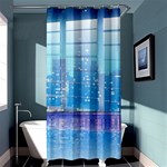 Skyscrapers City Skyscraper Zirkel Shower Curtain 36  x 72  (Stall)  Curtain(36 X72 ) - 33.26 x66.24  Curtain(36 X72 )