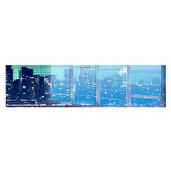 Skyscrapers City Skyscraper Zirkel Satin Scarf (oblong) by Simbadda