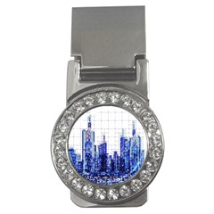 Skyscrapers City Skyscraper Zirkel Money Clips (cz)  by Simbadda