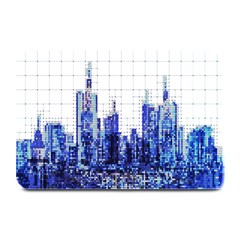 Skyscrapers City Skyscraper Zirkel Plate Mats by Simbadda