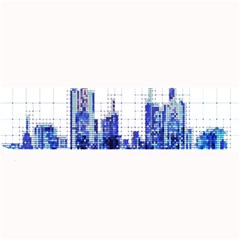 Skyscrapers City Skyscraper Zirkel Large Bar Mats by Simbadda