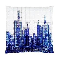 Skyscrapers City Skyscraper Zirkel Standard Cushion Case (one Side) by Simbadda