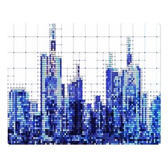 Skyscrapers City Skyscraper Zirkel Double Sided Flano Blanket (large)  by Simbadda