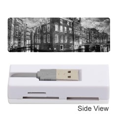 Reflection Canal Water Street Memory Card Reader (stick)  by Simbadda