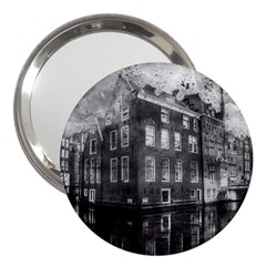 Reflection Canal Water Street 3  Handbag Mirrors by Simbadda