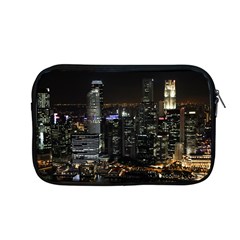 City At Night Lights Skyline Apple Macbook Pro 13  Zipper Case by Simbadda