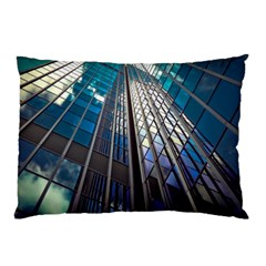 Architecture Skyscraper Pillow Case (two Sides) by Simbadda