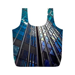 Architecture Skyscraper Full Print Recycle Bags (m) 