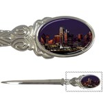 Dallas Texas Skyline Dusk Usa Letter Openers Front