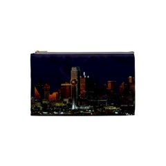 Dallas Texas Skyline Dusk Usa Cosmetic Bag (small) 