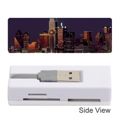 Dallas Texas Skyline Dusk Usa Memory Card Reader (stick) 