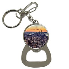 New York Skyline Architecture Nyc Button Necklaces