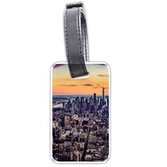 New York Skyline Architecture Nyc Luggage Tags (one Side) 