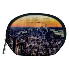 New York Skyline Architecture Nyc Accessory Pouches (medium) 