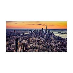 New York Skyline Architecture Nyc Yoga Headband by Simbadda