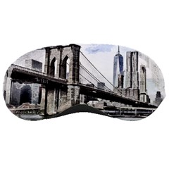 City Skyline Skyline City Cityscape Sleeping Masks by Simbadda