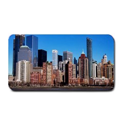 Skyscraper Architecture City Medium Bar Mats by Simbadda