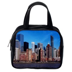 Skyscraper Architecture City Classic Handbags (one Side) by Simbadda