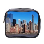 Skyscraper Architecture City Mini Toiletries Bag 2-Side Front