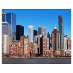 Skyscraper Architecture City Double Sided Flano Blanket (Medium)  60 x50  Blanket Front