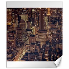 New York City Skyline Nyc Canvas 8  X 10  by Simbadda