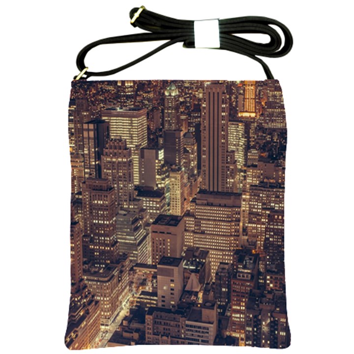 New York City Skyline Nyc Shoulder Sling Bags