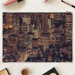 New York City Skyline Nyc Cosmetic Bag (XXXL)  Back