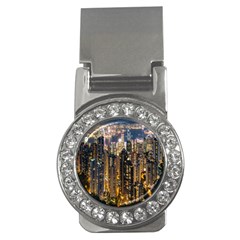 Panorama Urban Landscape Town Center Money Clips (cz)  by Simbadda