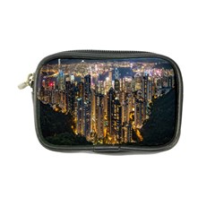 Panorama Urban Landscape Town Center Coin Purse by Simbadda