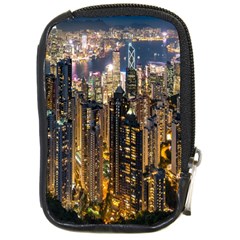 Panorama Urban Landscape Town Center Compact Camera Cases by Simbadda