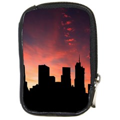 Skyline Panoramic City Architecture Compact Camera Cases by Simbadda