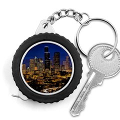 Skyline Downtown Seattle Cityscape Measuring Tape by Simbadda