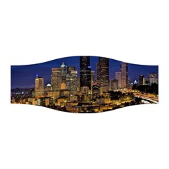 Skyline Downtown Seattle Cityscape Stretchable Headband by Simbadda