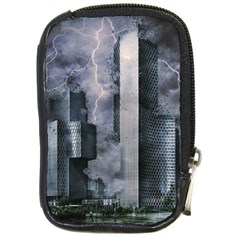 Digital Art City Cities Urban Compact Camera Cases by Simbadda