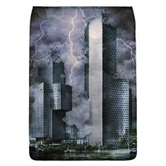 Digital Art City Cities Urban Flap Covers (l)  by Simbadda