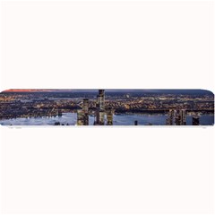 Panoramic City Water Travel Small Bar Mats by Simbadda