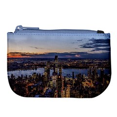 Panoramic City Water Travel Large Coin Purse by Simbadda