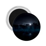 Skyline Night Star Sky Moon Sickle 2.25  Magnets Front